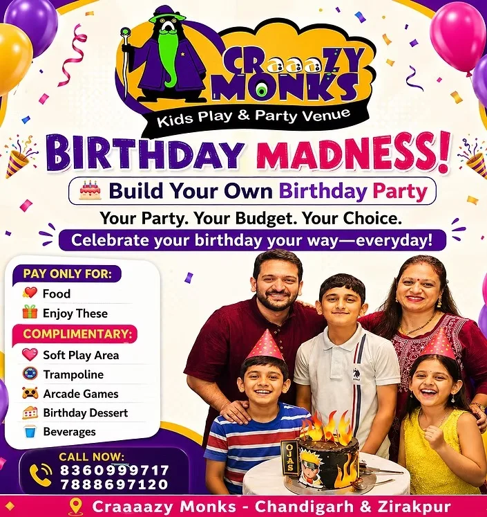 🎉 CRAAAZY MONKS - BIRTHDAY MADNESS! 🎉